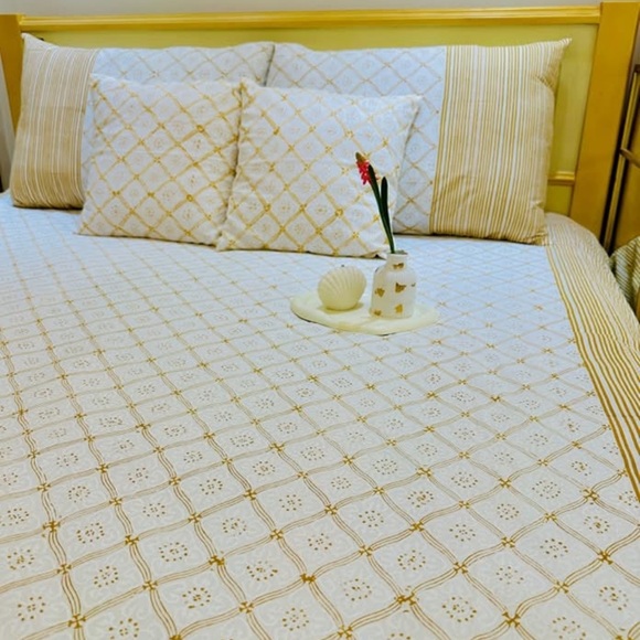 Paisley Green and Blue Bedding Set - Picture 4 of 8